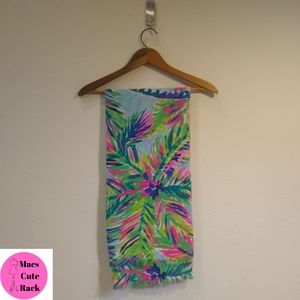Lilly Pulitzer Palm Tree Scarf